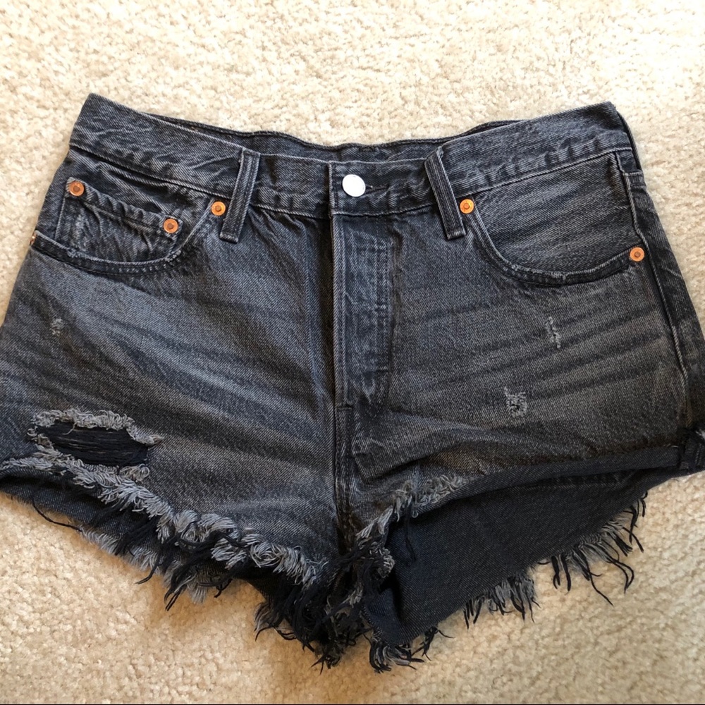 Levi 501 denim shorts